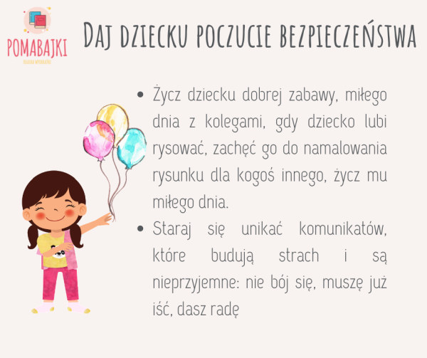 Adaptacja w przedszkolu Pomabajki